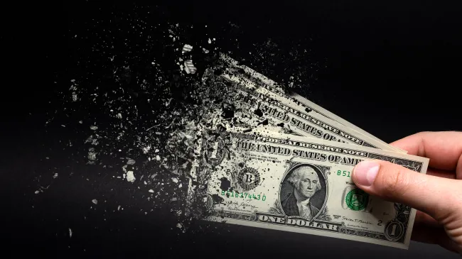 Inflation disintegration